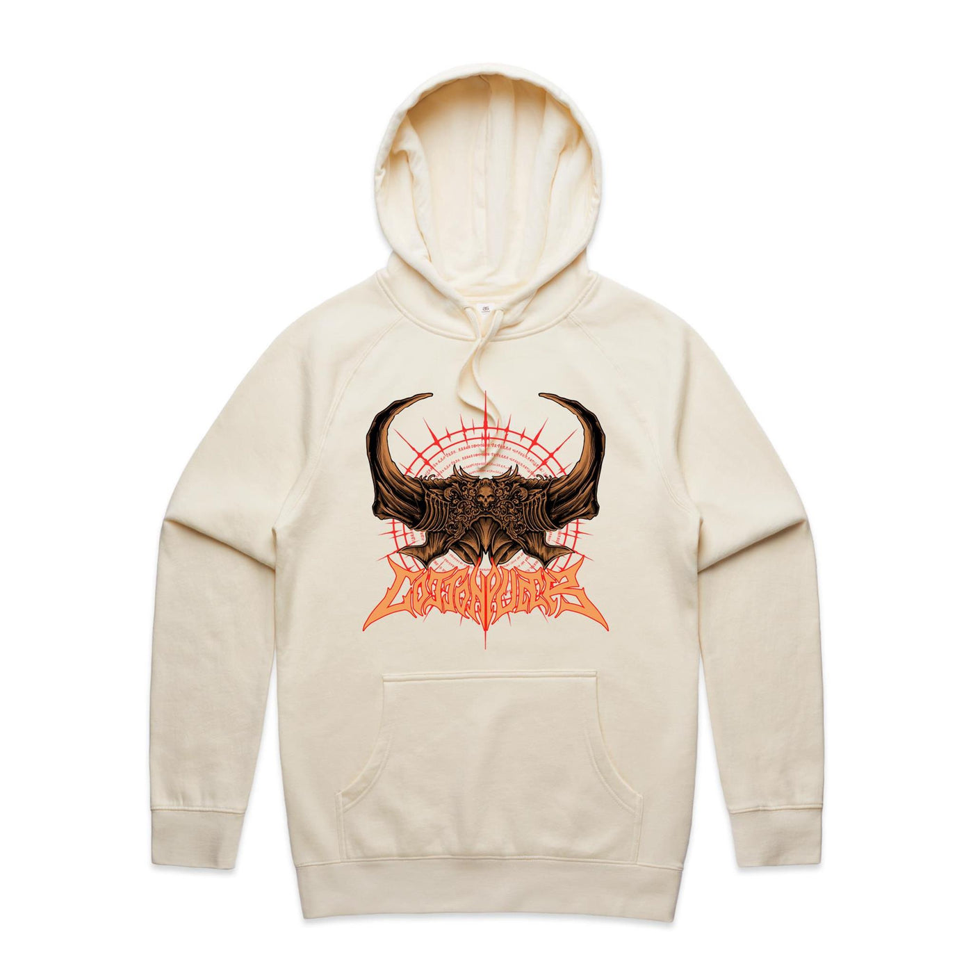 BLACK SPELL IV - Mens Pocket Hoodie - FRONT PRINT