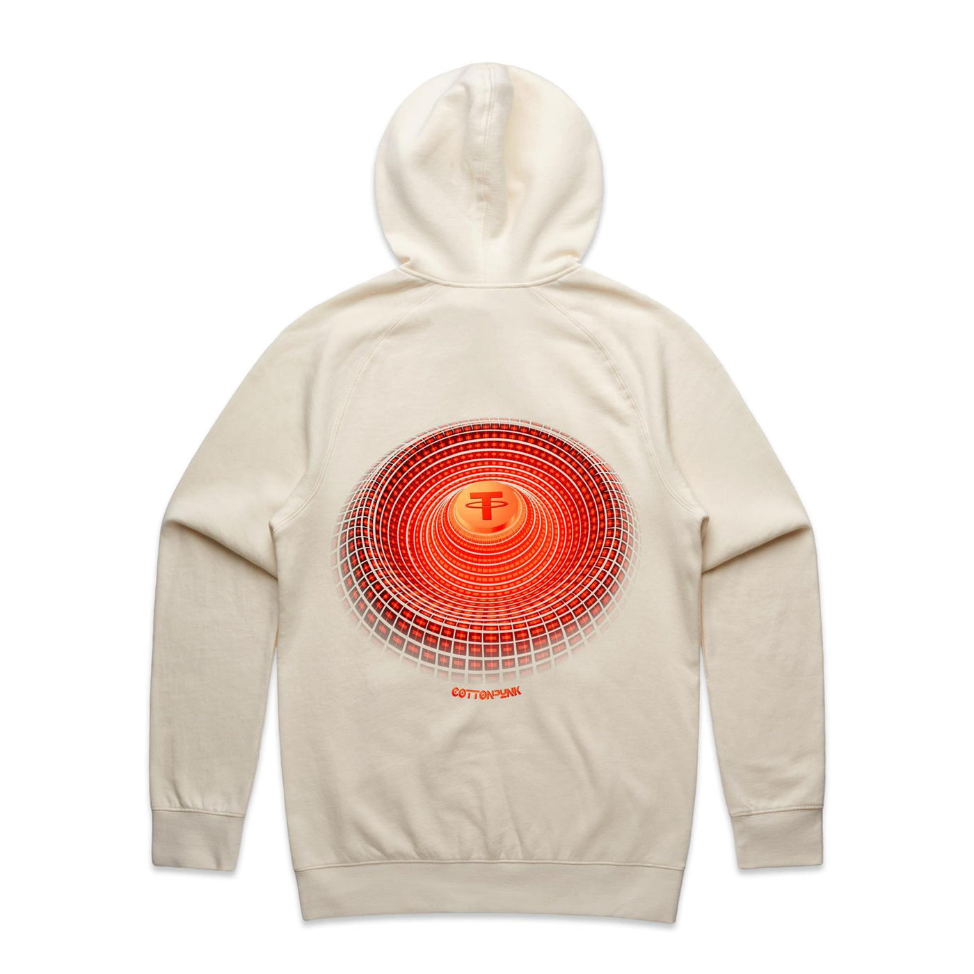 TETHER IV - Mens Pocket Hoodie - BACK PRINT