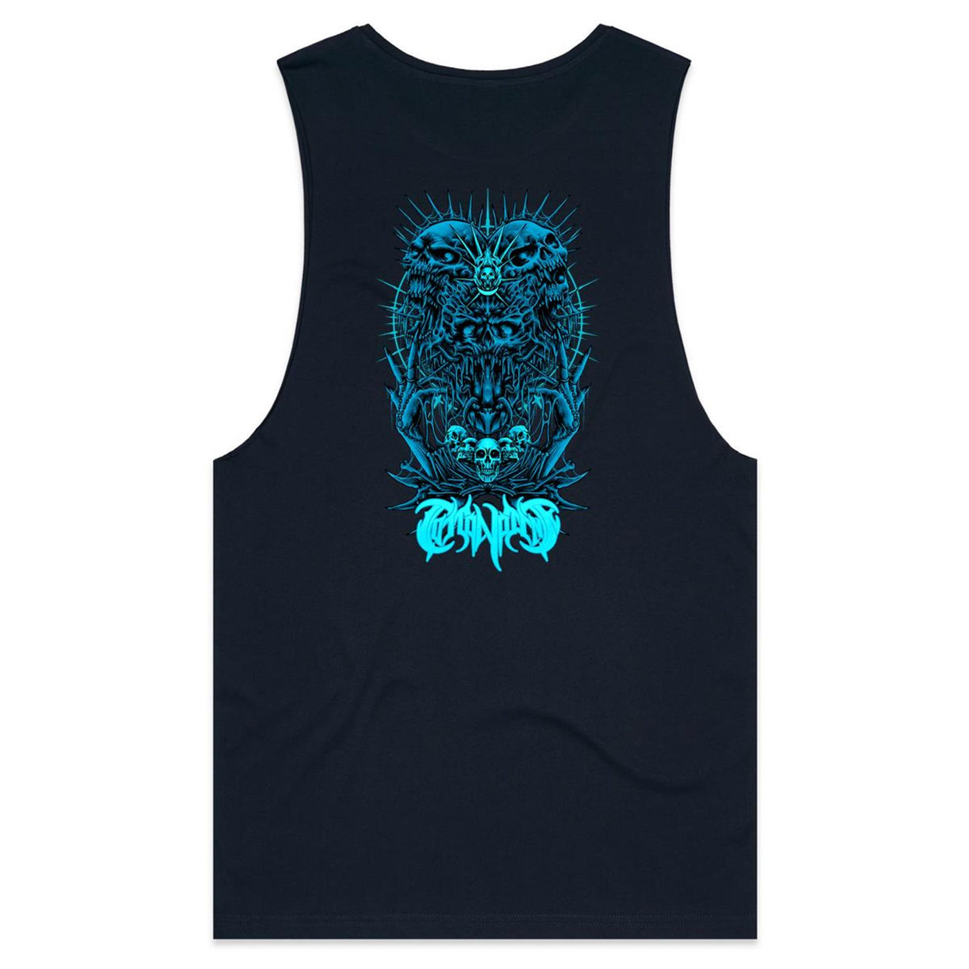 PARANOID - Mens Sleeveless T-Shirt - BACK PRINT