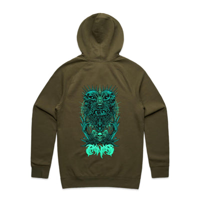 PARANOID II - Mens Pocket Hoodie - BACK PRINT