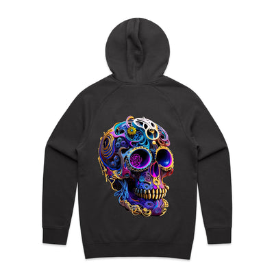 GEARS OF TIME - Mens Pocket Hoodie - BACK PRINT