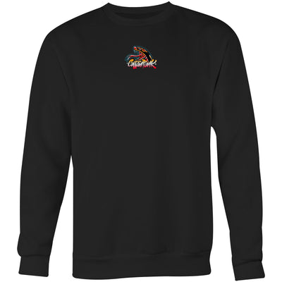 DEATH FROM ABOVE - Mens Sweatshirt - BACK PRINT