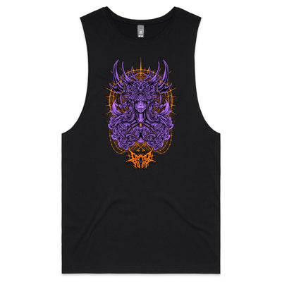 KEYMASTER III - Mens Sleeveless T-Shirt - FRONT PRINT