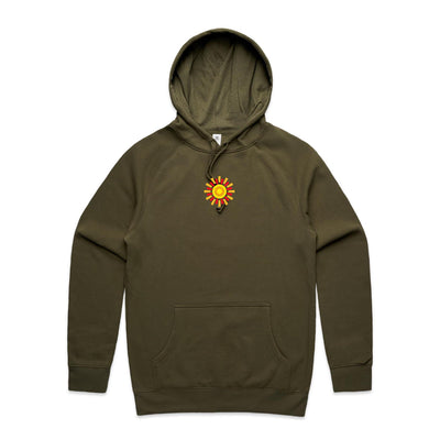 SUNDANCE II - Mens Pocket Hoodie - BACK PRINT