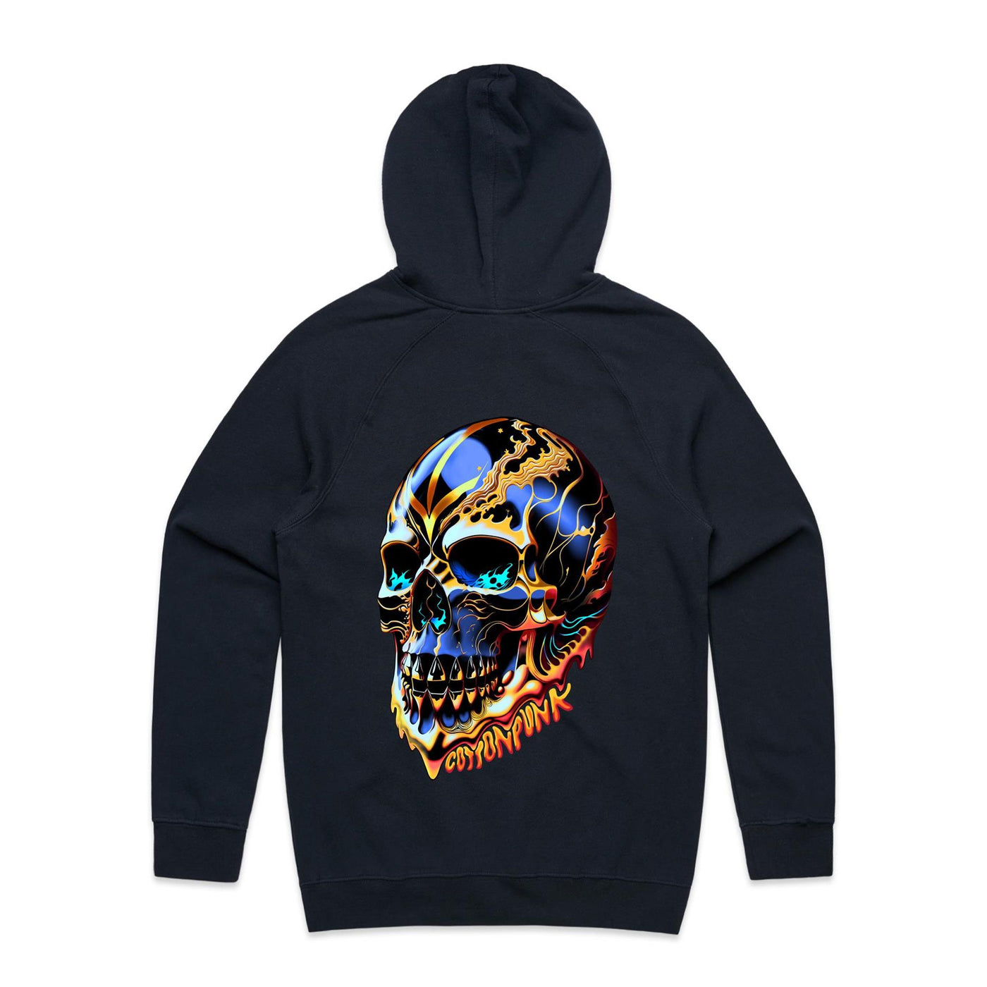 LUCID NIGHTMARE - Mens Pocket Hoodie - BACK PRINT