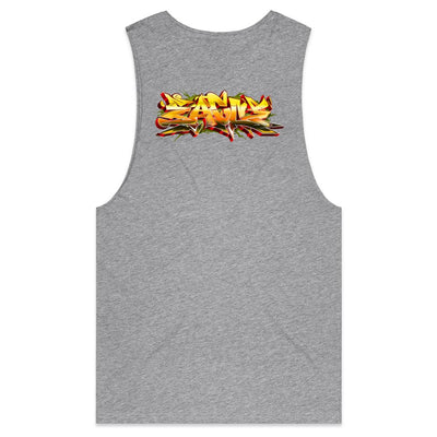 EAGLE (R) - Mens Sleeveless T-Shirt - BACK PRINT