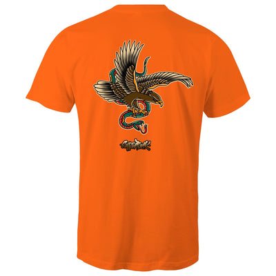 BUZZARD - Mens T-Shirt - BACK PRINT