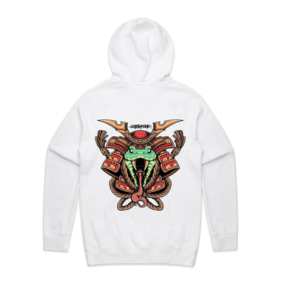 SPIRIT SNAKE - Mens Pocket Hoodie - BACK PRINT