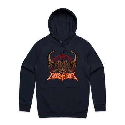 BLACK SPELL IV - Mens Pocket Hoodie - FRONT PRINT