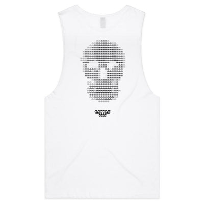 DEATH INVADERS - Mens Sleeveless T-Shirt - BACK PRINT