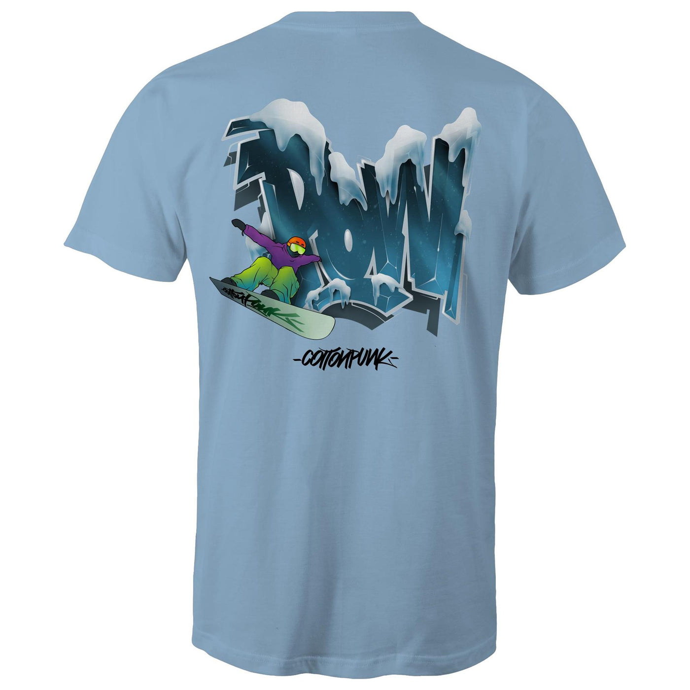 POW - Mens T-Shirt - BACK PRINT