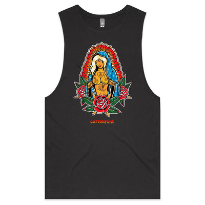 PRAY FOR BETTER TIMES - Mens Sleeveless T-Shirt - FRONT PRINT