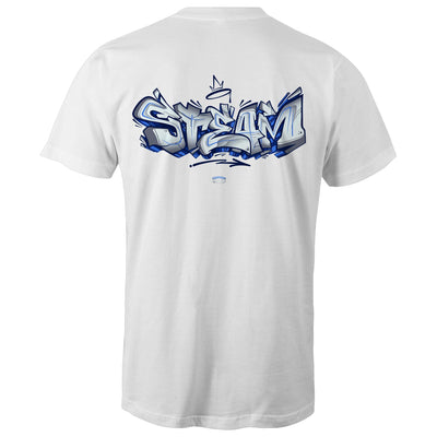 STEAM - Mens T-Shirt - BACK PRINT