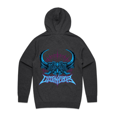 BLACK SPELL II - Mens Pocket Hoodie - BACK PRINT