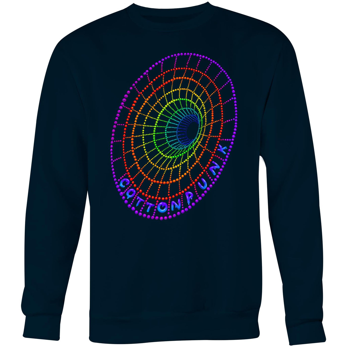 DOWN THE HOLE - Mens Sweatshirt - FRONT PRINT