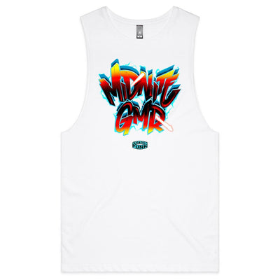 MIDNITE GMR - Mens Sleeveless T-Shirt - FRONT PRINT