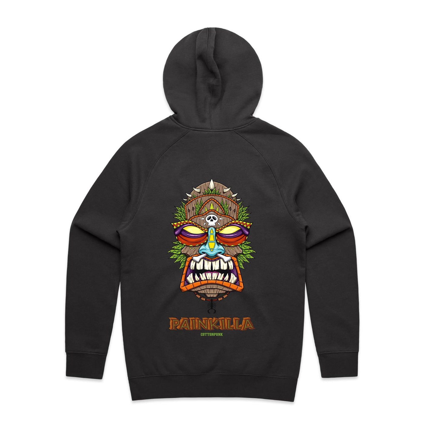 PAINKILLA - Mens Pocket Hoodie - BACK PRINT