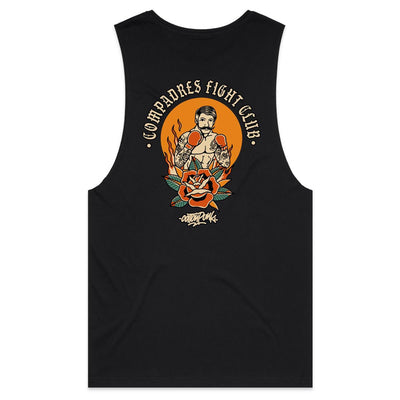 COMPADRES - Mens Sleeveless T-Shirt - BACK PRINT