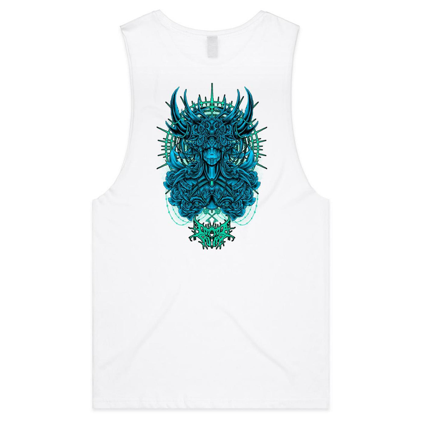 KEYMASTER II - Mens Sleeveless T-Shirt - BACK PRINT