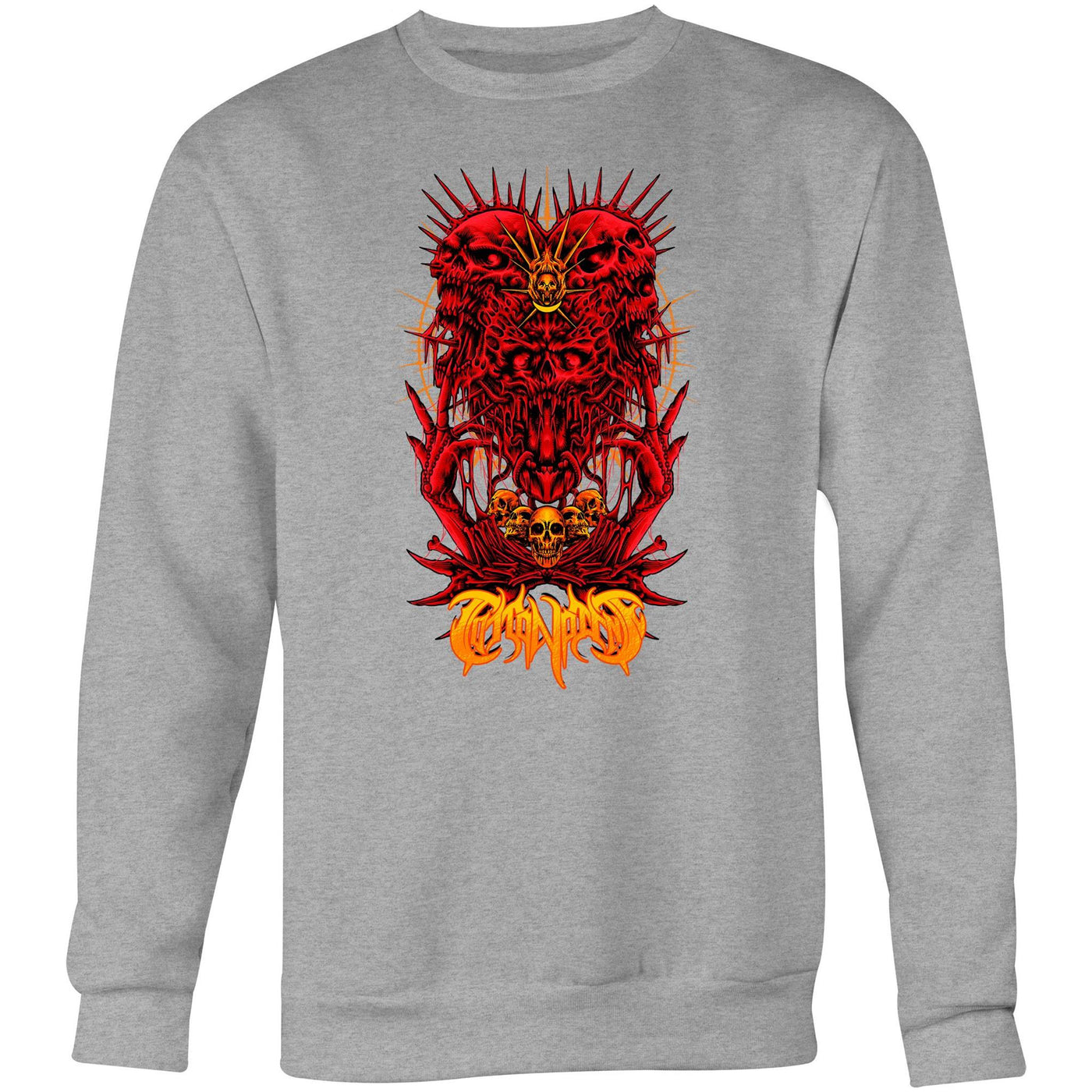 PARANOID III - Mens Sweatshirt - FRONT PRINT