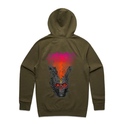 DIGITAL DETOX - Mens Pocket Hoodie - BACK PRINT