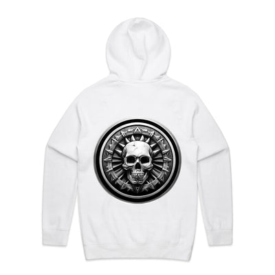 HEAVY METAL - Mens Pocket Hoodie - BACK PRINT