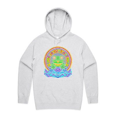 OPEN YOUR MIND - Mens Pocket Hoodie - FRONT PRINT