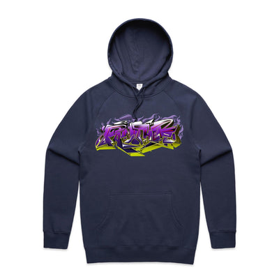 PANTHER (R) - Mens Pocket Hoodie - FRONT PRINT