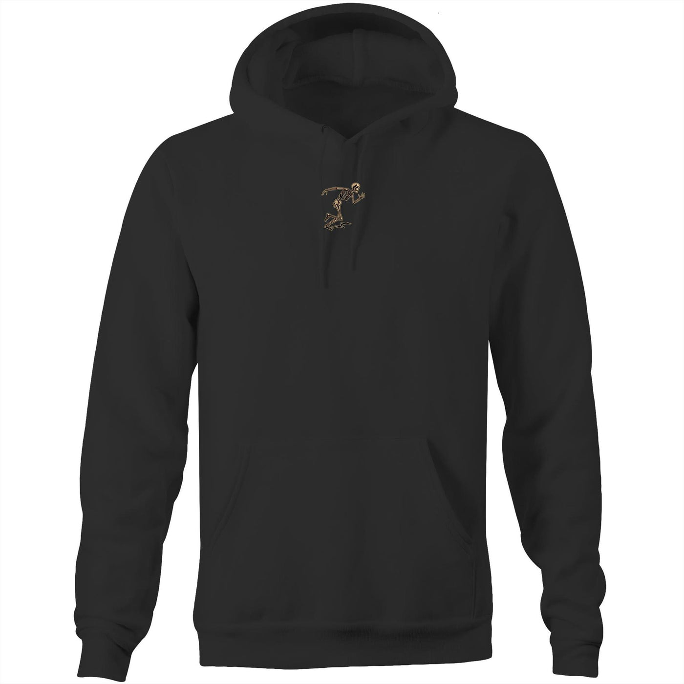 DEATH BY CARDIO - Mens Pocket Hoodie - BACK PRINT