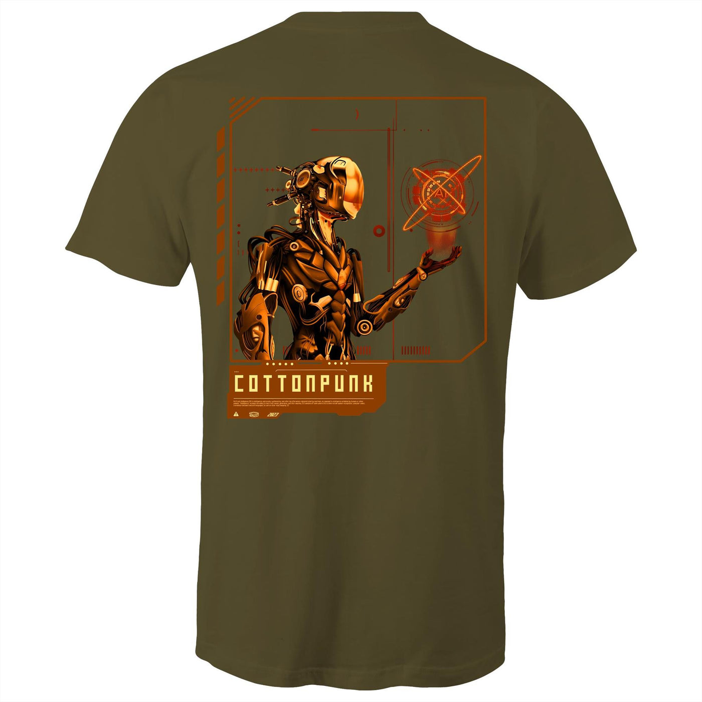 AI CONTROL II - Mens T-Shirt - BACK PRINT