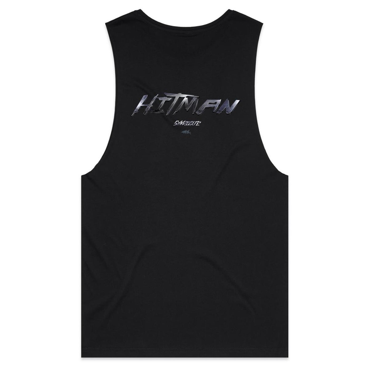 HITMAN - Mens Sleeveless T-Shirt - BACK PRINT