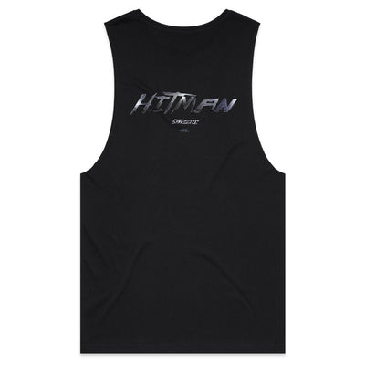 HITMAN - Mens Sleeveless T-Shirt - BACK PRINT