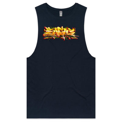 EAGLE (R) - Mens Sleeveless T-Shirt - FRONT PRINT