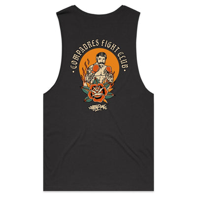 COMPADRES - Mens Sleeveless T-Shirt - BACK PRINT