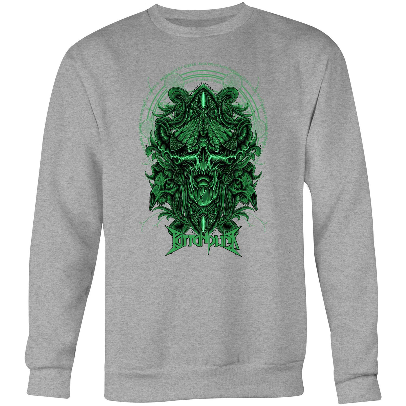 DEATHMOTH II - Mens Sweatshirt - FRONT PRINT