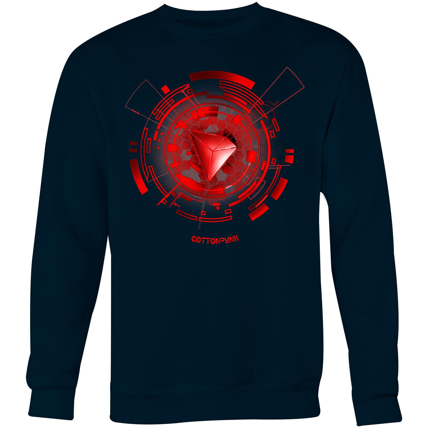 TRON IV - Mens Sweatshirt - FRONT PRINT