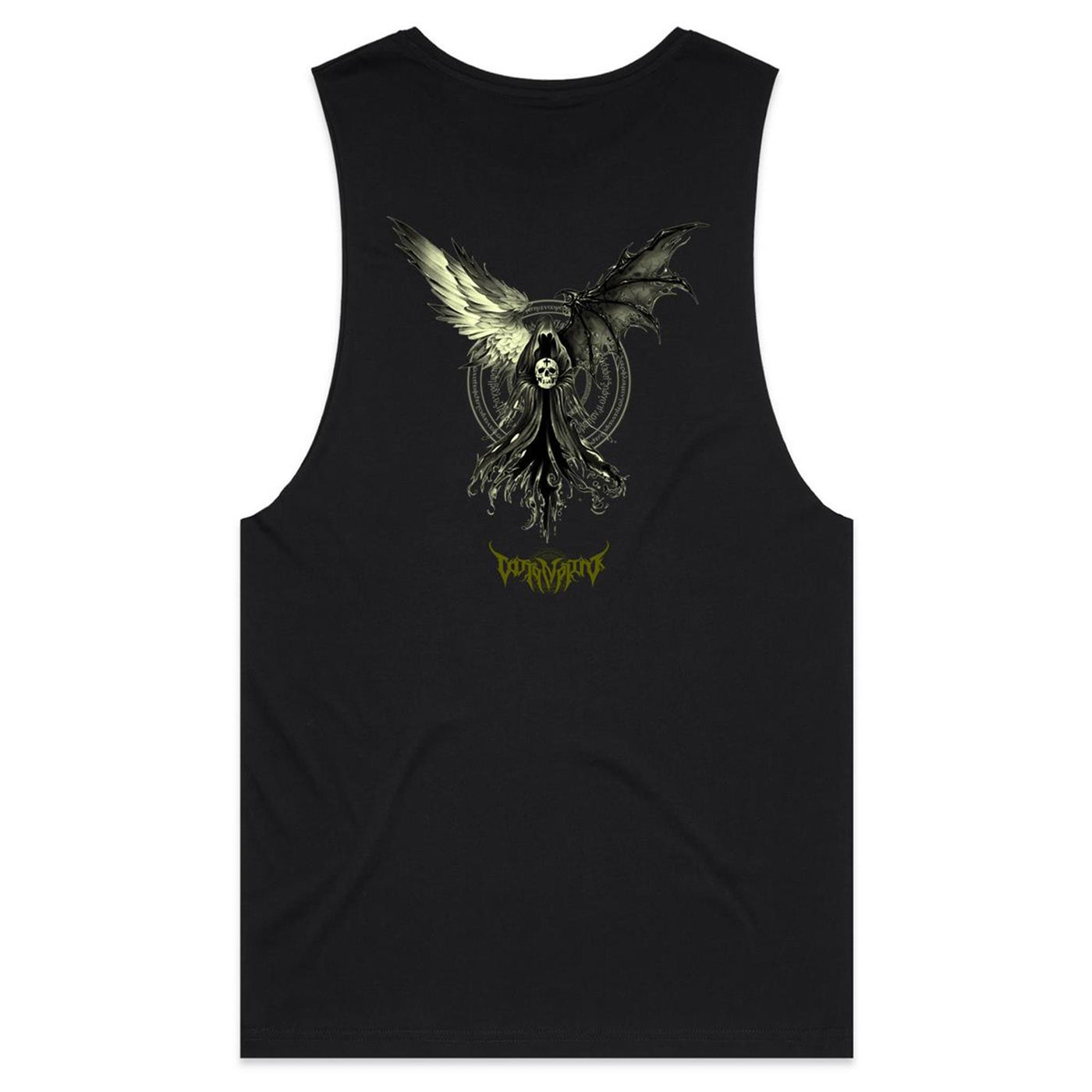 SKULL REAPER - Mens Sleeveless T-Shirt - BACK PRINT