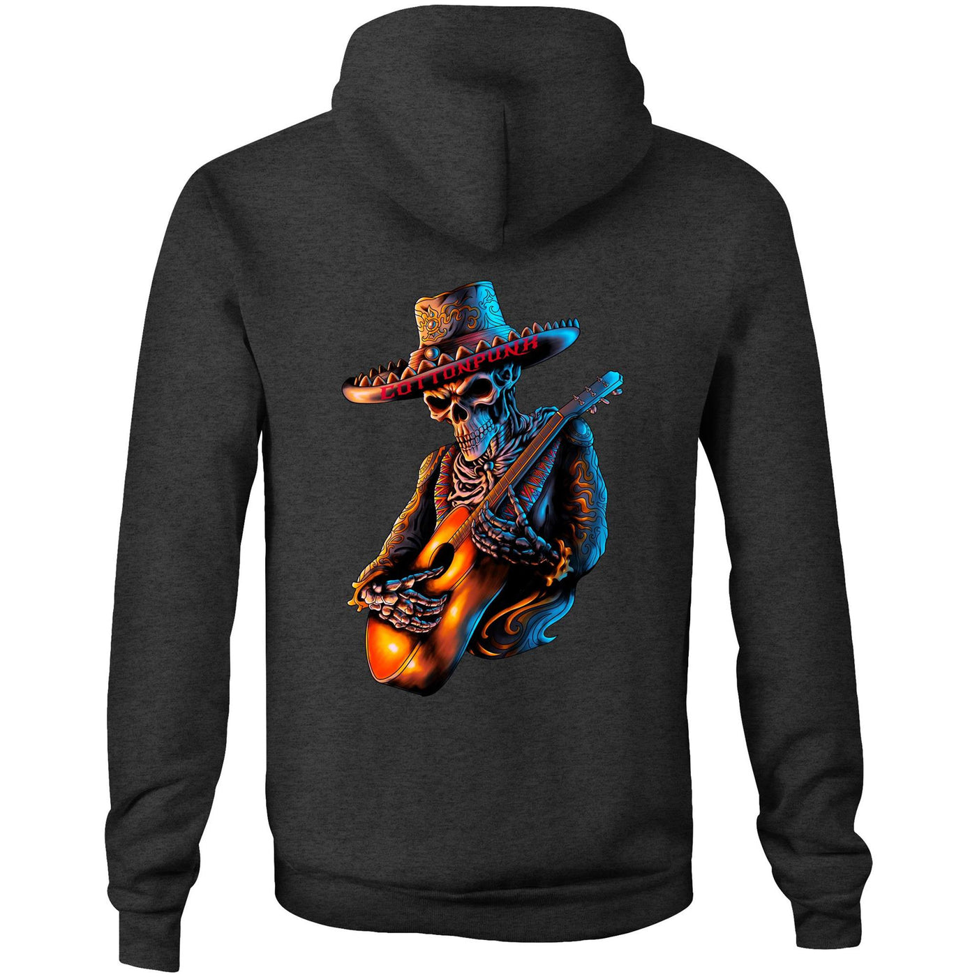 MARIACHI 2 - Mens Pocket Hoodie - BACK PRINT