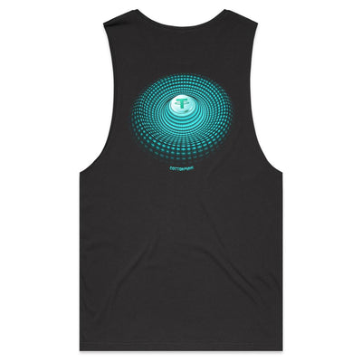 TETHER III - Mens Sleeveless T-Shirt - BACK PRINT