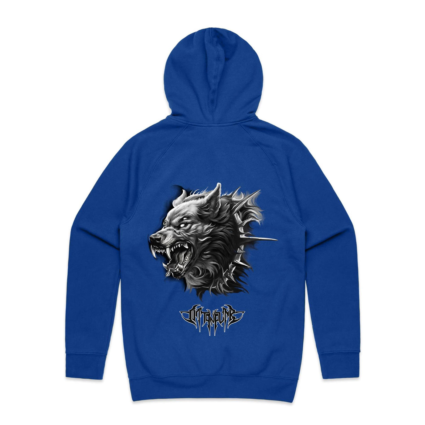 WEREWOLF - Mens Pocket Hoodie - BACK PRINT