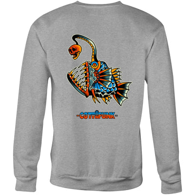 DEEP WATER - Mens Sweatshirt - BACK PRINT