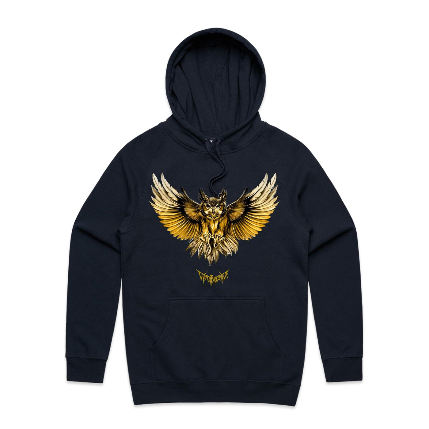 SILENT HUNTER - Mens Pocket Hoodie - FRONT PRINT