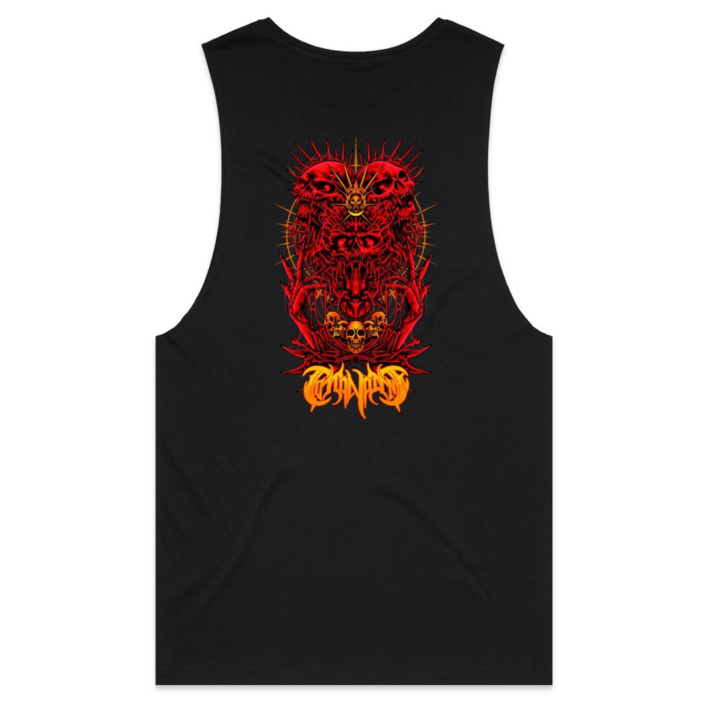 PARANOID III - Mens Sleeveless T-Shirt - BACK PRINT