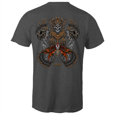 DEATHMOTH KING - Mens T-Shirt - BACK PRINT