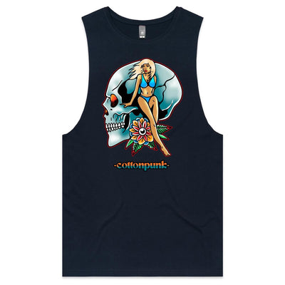 NEVER R.I.P - Mens Sleeveless T-Shirt - FRONT PRINT