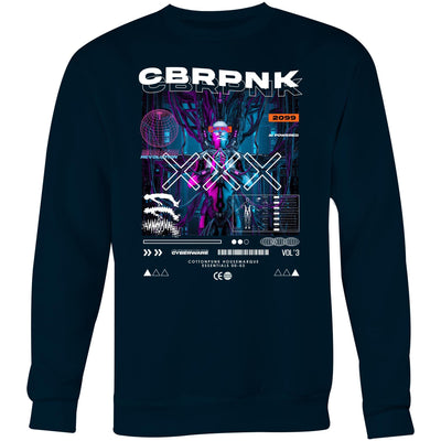 CBRPNK - Mens Sweatshirt - FRONT PRINT