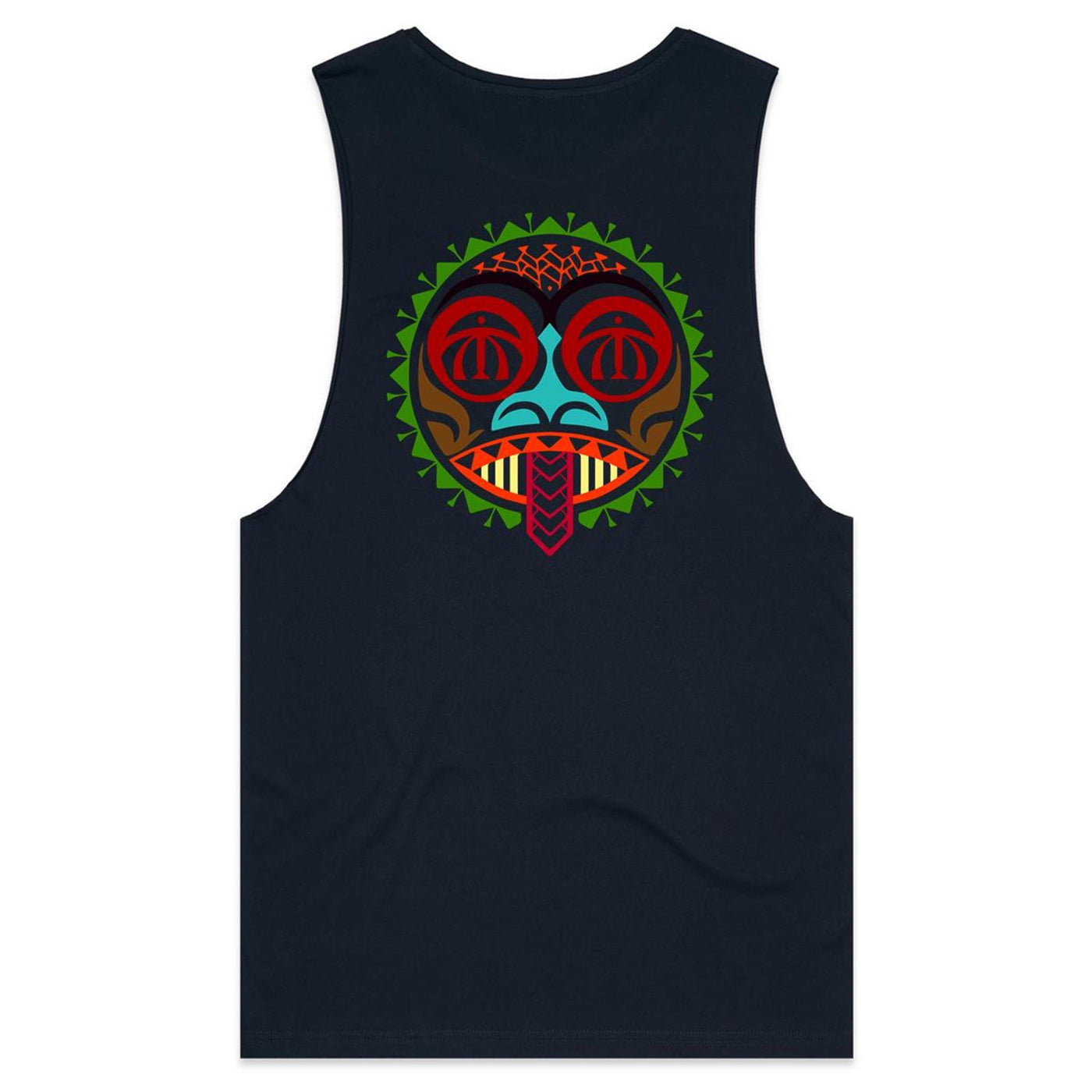 SYCHO (R) - Mens Sleeveless T-Shirt - BACK PRINT