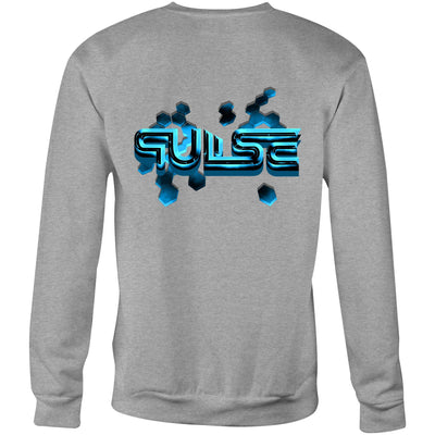 PULSE - Mens Sweatshirt - BACK PRINT