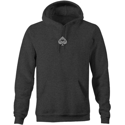 TIME KILLA 2 - Mens Pocket Hoodie - BACK PRINT