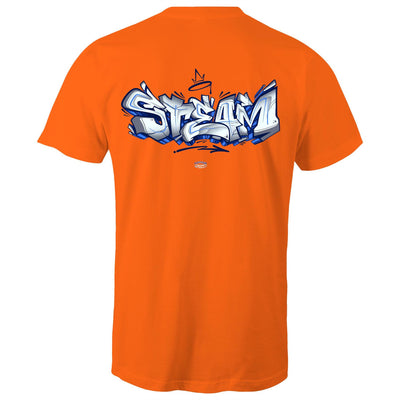 STEAM - Mens T-Shirt - BACK PRINT